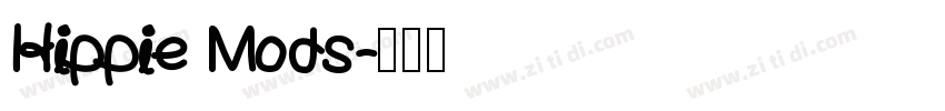 Hippie Mods字体转换
